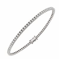 Bracciale Fanton Gioielli Donna TENNIS DIAMANTI in Oro bianco Diamante ANOR-165-52
